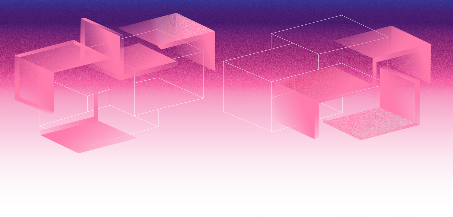 Grafik mit modularen Formen Grafik mit modularen Formen