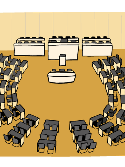 Plenarsaal Bundesrat (öffnet vergrößerte Bildansicht)