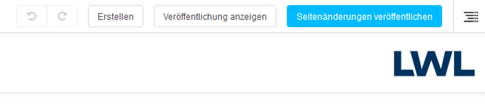 Screenshot Seite veröffentlichen