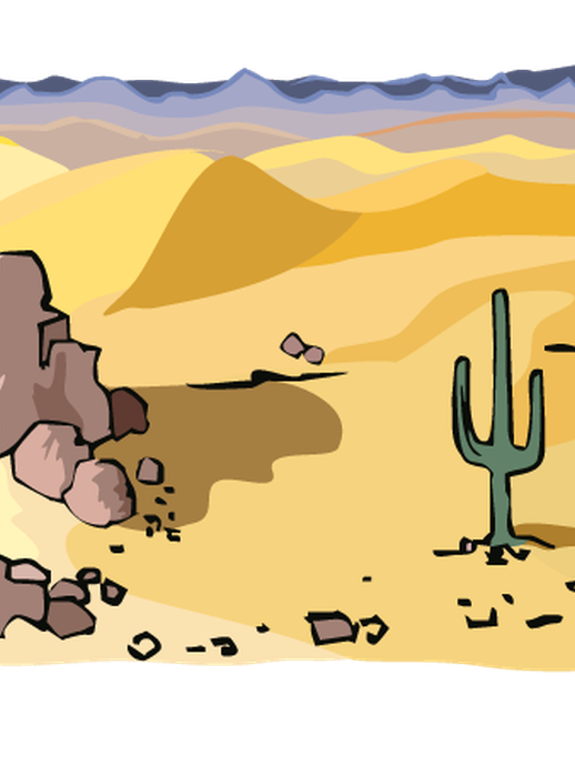 Wüste (vergrößerte Bildansicht wird geöffnet)