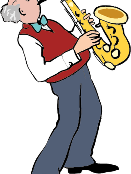 Saxophon spielen (vergrößerte Bildansicht wird geöffnet)
