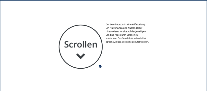 Beispielbild Scroll-Button Modul