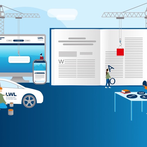 Link zum Inklusiven Internetauftritt des LWL-Corporate Design (LWL-CD).