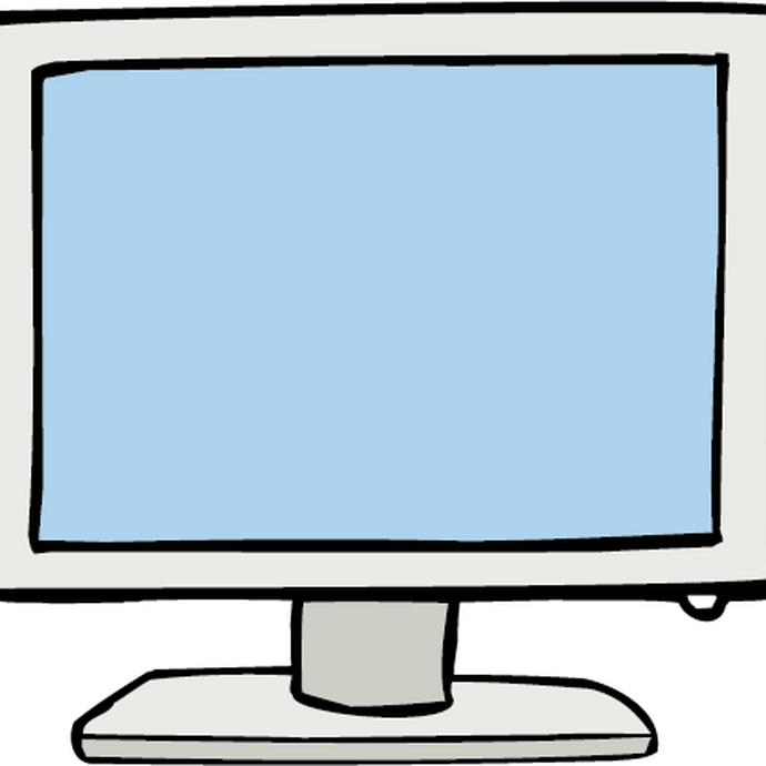 Computer Bildschirm (vergrößerte Bildansicht wird geöffnet)