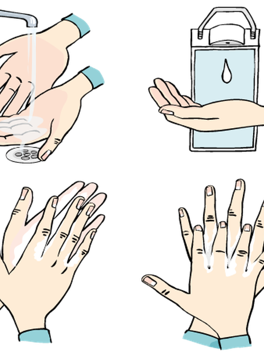 Hände waschen 1 (vergrößerte Bildansicht wird geöffnet)