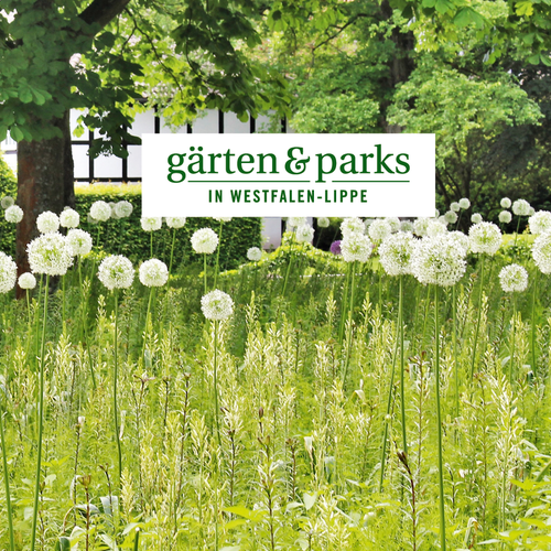 Link zum Inklusiven Internetauftritt von Gärten und Parks in Westfalen-Lippe.