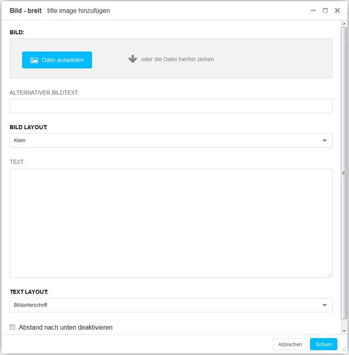 Screenshot Backend 002 Bild - breit