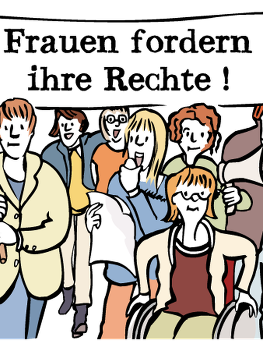 Frauen Demo (vergrößerte Bildansicht wird geöffnet)