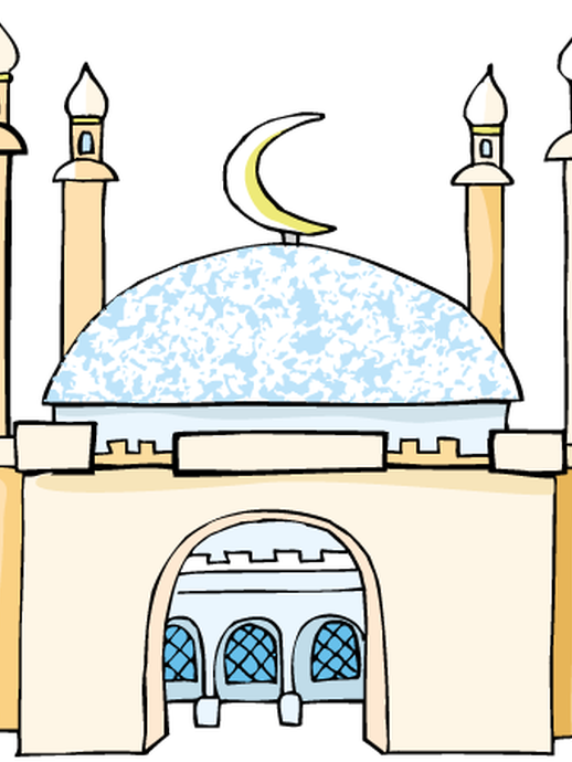 Moschee (vergrößerte Bildansicht wird geöffnet)