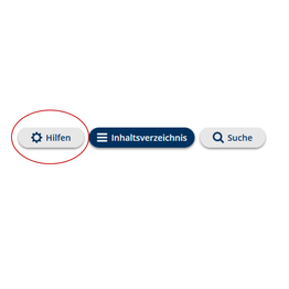 Button, der zu den Hilfen führt