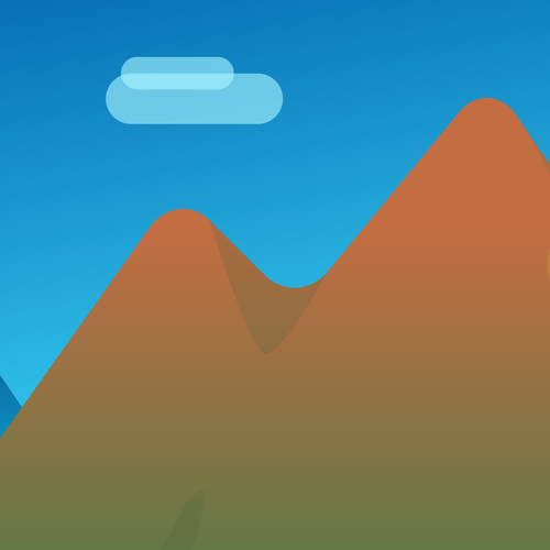 Berge-Illustration